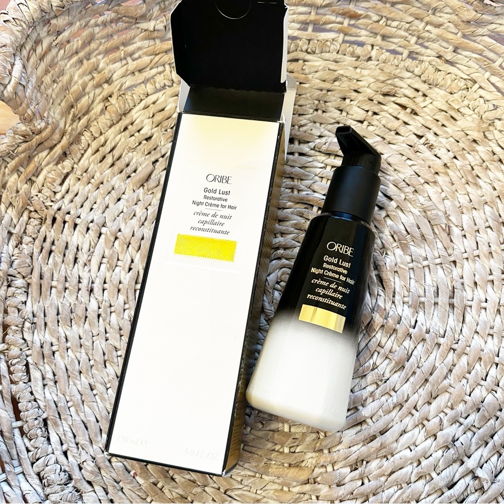 New Oribe Gold Lust Repair and Restore Night Hair Cream - Picture 2 of 2